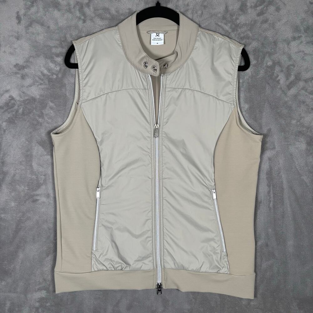 Daily Sports Taupe Lightweight Golf Vest Women’s Medium